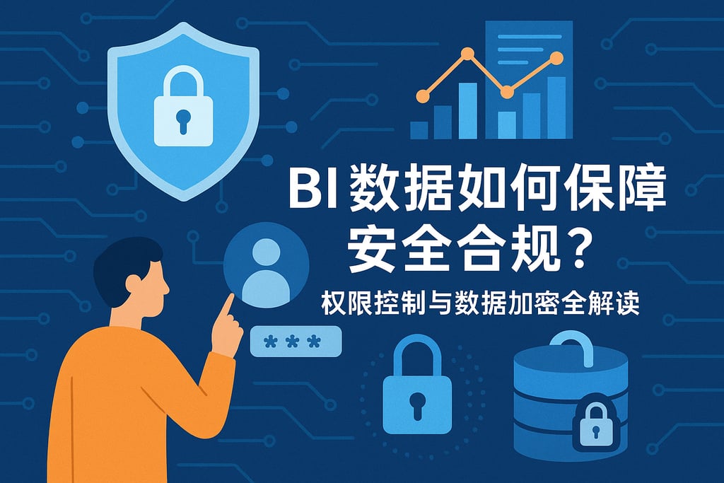 BI数据如何保障安全合规？权限控制与数据加密全解读"